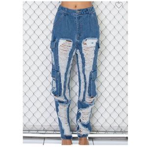 STRING ME ALONG Jeans